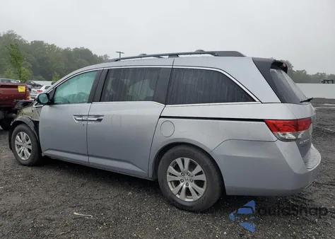 2016 Honda Odyssey Se из США, поврежденный, VIN 5FNRL5H38GB128573